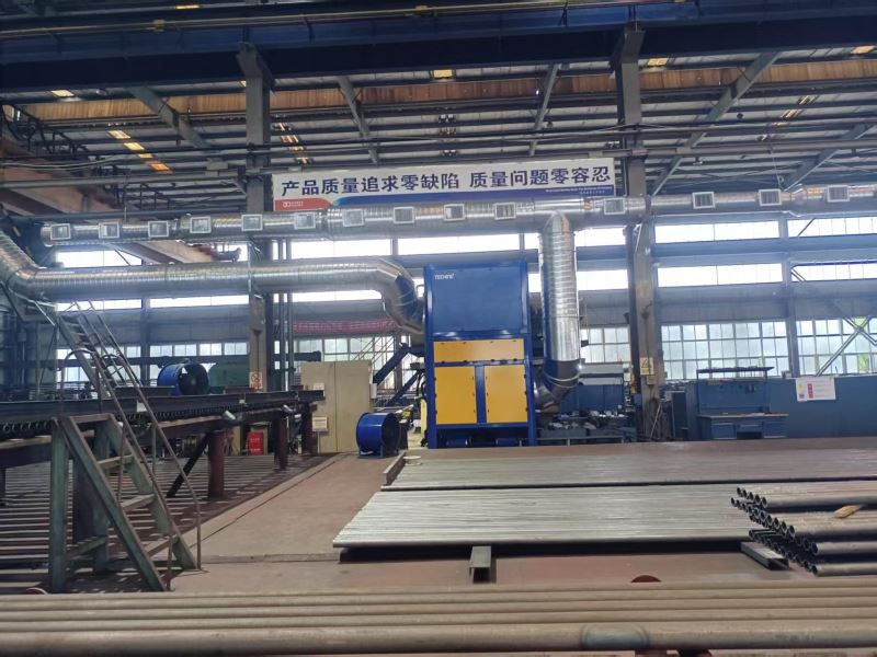 吹吸式厂房整体除尘